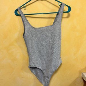 zara gray bodysuit
